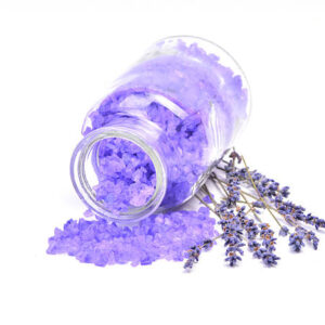 Lavender and salt